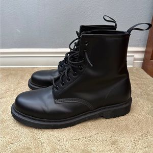 New Dr. Martens 1460 Mono Leather Boots